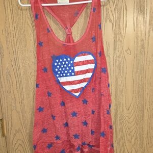 Bobbie Brooks Red and Blue Star Tank Top